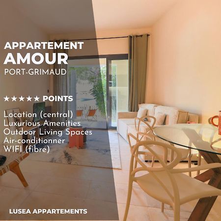 Appartement Amour Terrasse Sur L'Eau Grimaud Esterno foto