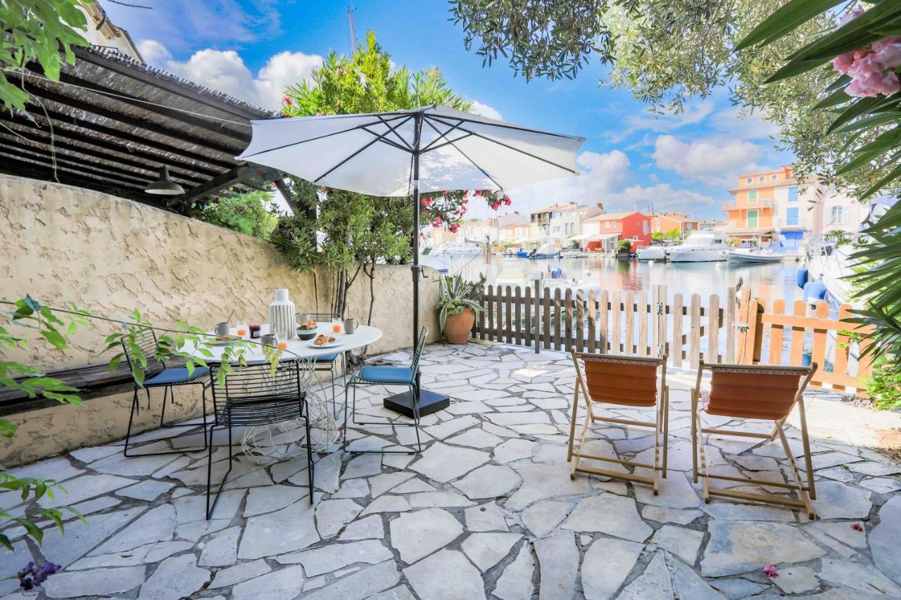 Appartement Amour Terrasse Sur L'Eau Grimaud Esterno foto