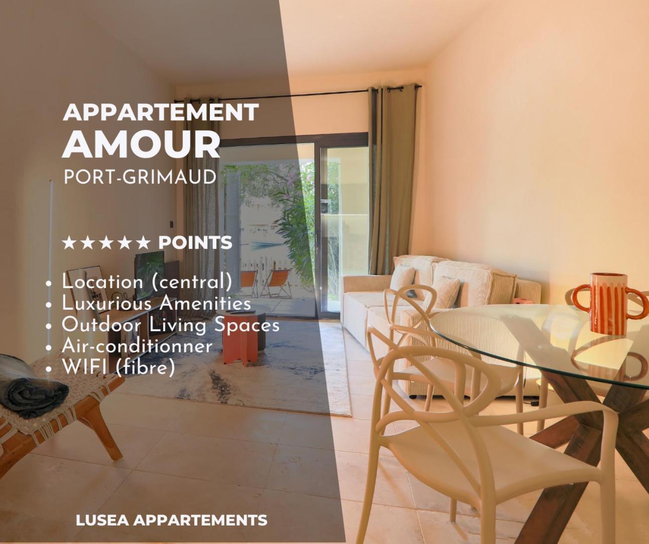 Appartement Amour Terrasse Sur L'Eau Grimaud Esterno foto