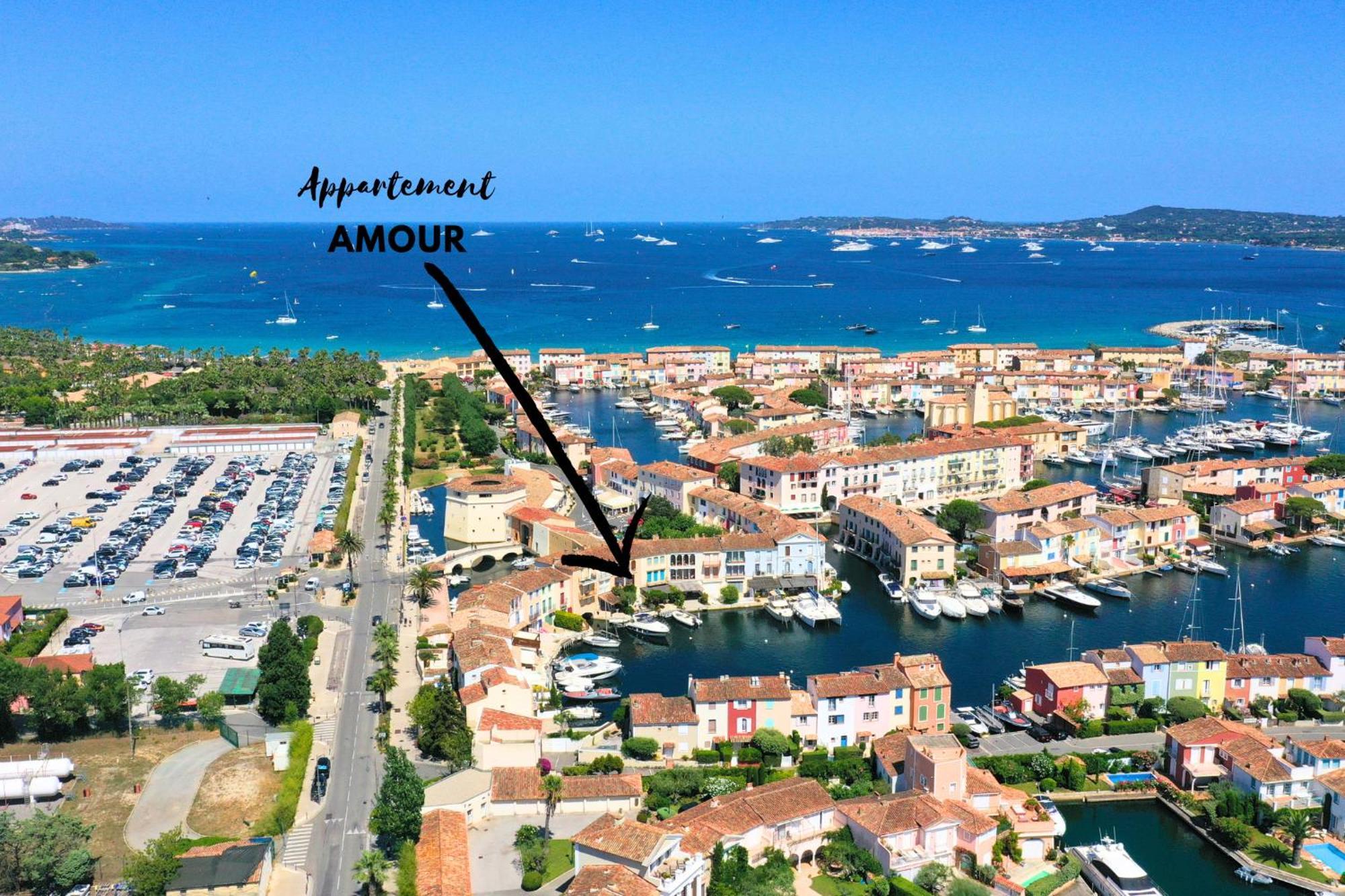 Appartement Amour Terrasse Sur L'Eau Grimaud Esterno foto