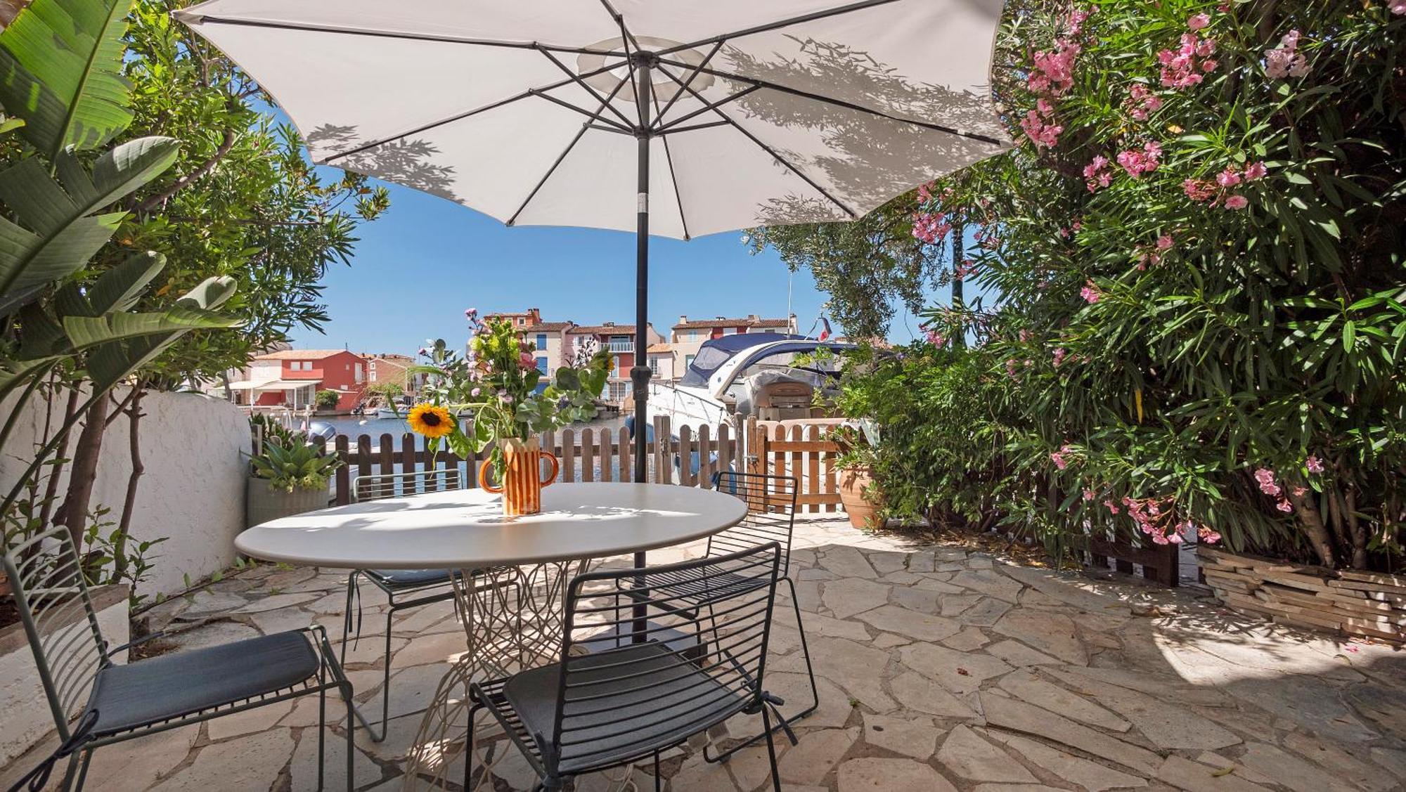 Appartement Amour Terrasse Sur L'Eau Grimaud Esterno foto